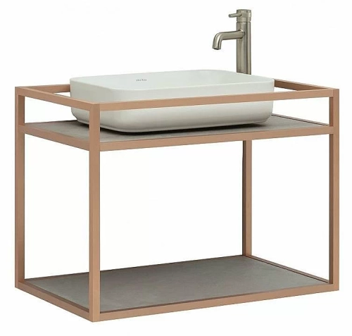 Консоль с раковиной Allen Brau Liberty 75 1.33001.60 медь