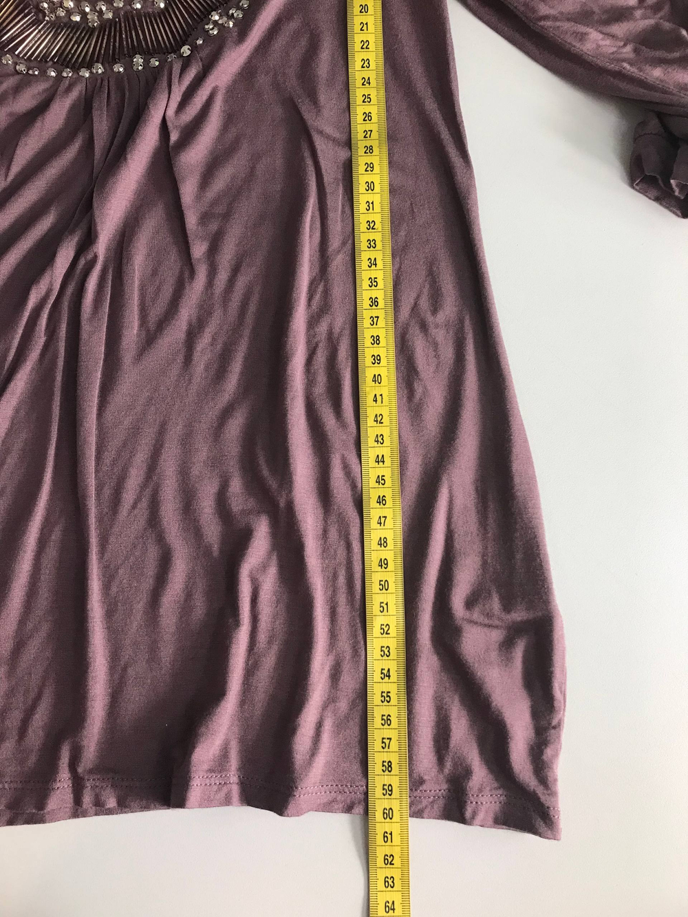 Блузка Daina с декором, маркировка S, визуально на 44 размер