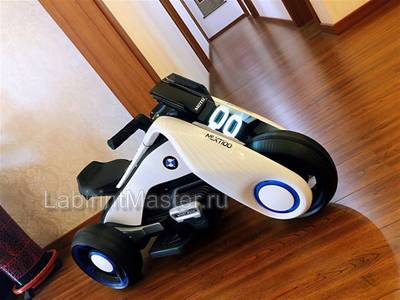 Детский электромотоцикл "Cool Moto" BDQ6188 белый