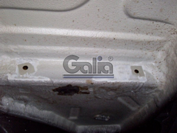 Фаркоп оцинкованный Galia D041A для Renault Duster 2010-2015, 2015-2019 2WD/4WD, Nissan Terrano 2014-(паспорт и сертификат в комплекте)(без электрики)