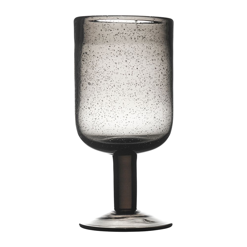 Набор бокалов для вина Flowi, 410 мл, серо-коричневые, 2 шт.