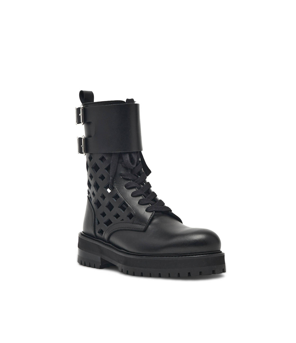 Кожаные ботильоны DONDUP - made in Italy - черный(WS247 PL0256D XXX)