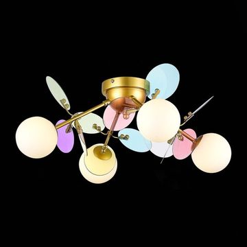 SLE2502-202-04 Светильник потолочный Золотистый/Разноцветный G9 LED 4*5W VOLA