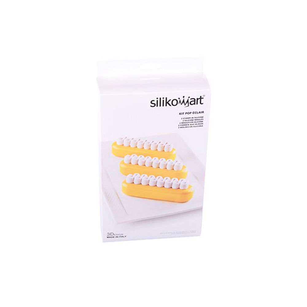 Silikomart Набор из 2 силиконовых форм для приготовления эклеров Chic Eclair