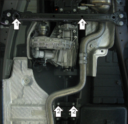 Усиленная защита Motodor разд. коробки. 3 мм, сталь. для Volkswagen Touareg 2002-2006,Volkswagen Touareg 2015-2018,Volkswagen Touareg 2006-2010,Porsche Cayenne 2002-2007,Volkswagen Touareg 2010-2015,Porsche Cayenne 2007-2010 арт.12702