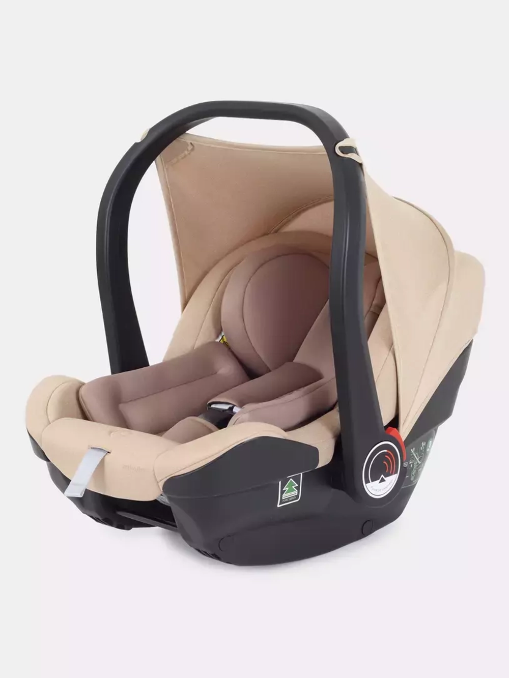 Автокресло RANT AY328 Pro "CARRY" Active Line (Beige) группа 0+  (0-13 кг)