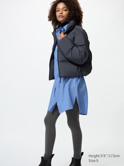 UNIQLO Леггинсы HEATTECH, темно-серый