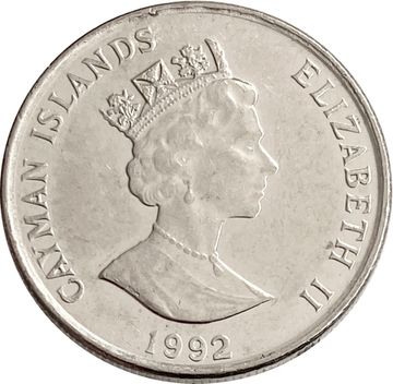 10 центов 1992 Каймановы острова