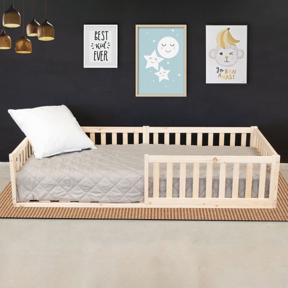 Кровать односпальная 90х200 Буфалина с настилом