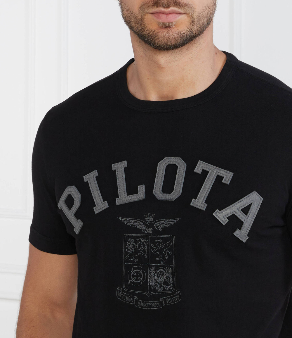 Футболка Aeronautica Militare - черный(TS2137J615)