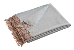 Плед Cosy Blanc des Vosges 130x170 Бирюзовый