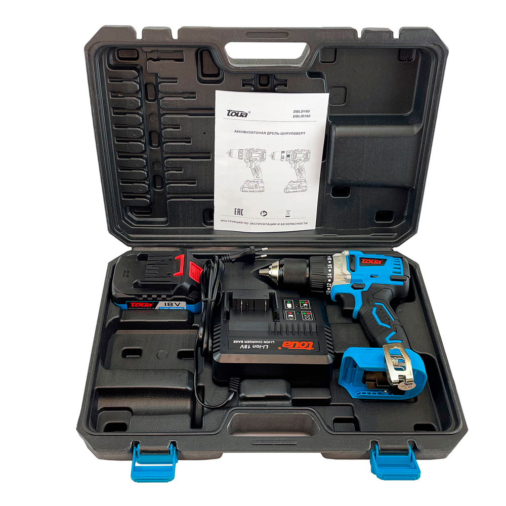 DBLD180-1 шуруповерт TOUA