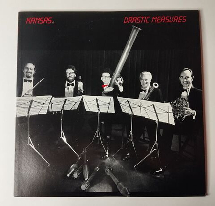 Винтажная виниловая пластинка LP Kansas Drastic Measures (Japan 1983) (No Obi) End Of The Age