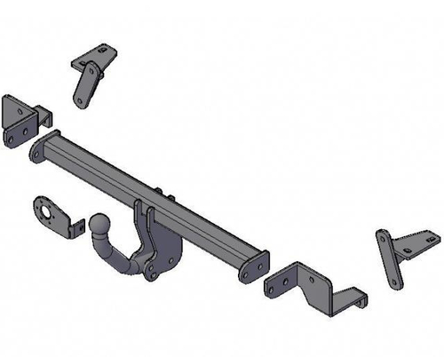Фаркоп Opel Zafira B 2005-2012, условно-съемный,(без электрики) Трейлер.9920