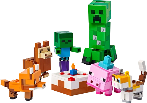 Конструктор LEGO Minecraft 21281 Празднование дня рождения поросенка