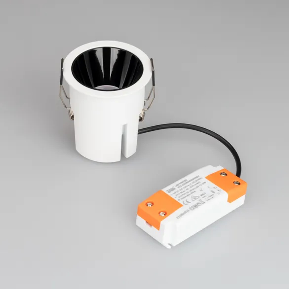 Светильник MS-ATLAS-BUILT-R72-20W Warm3000 (WH-BK, 30 deg, 230V) (Arlight, IP20 Металл, 5 лет) 035456