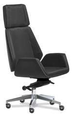 Кресло для руководителя Сиена хром A ткань