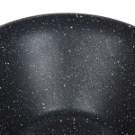 Сковорода-вок алюминий, 28 см, антипригарное покрытие, Vari, Каменная, черная, ККLWBL35128