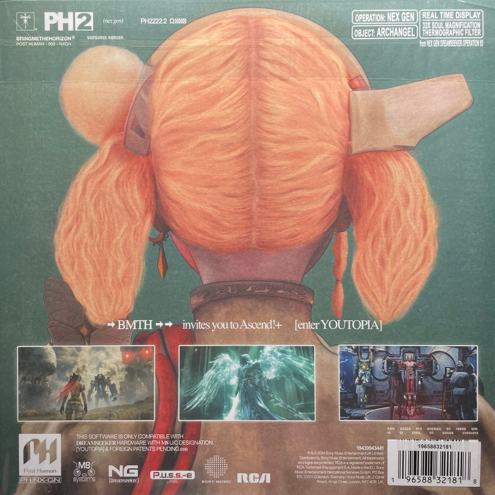 Bring Me The Horizon ‎– Post Human: Nex Gen 2LP (Европа 2024г.) White