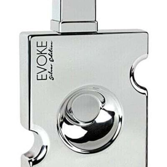 Evoke Him Silver Edition - древесный аромат Ajmal 90 мл