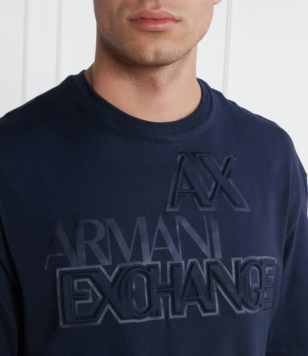 Футболка Armani Exchange - темно-синий(3DZTBC ZJ3VZ)