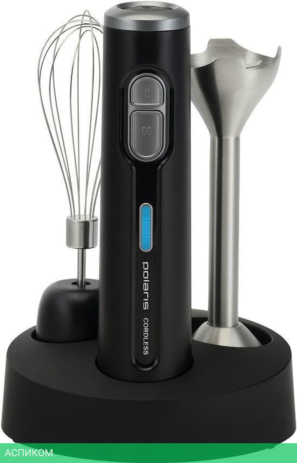 Блендер Polaris CordLess черный (PHB 0746)