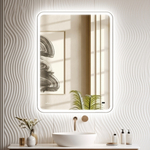 Зеркало MIXLINE "Турин-2" 500*700 (ШВ) бесконтактный сенсор, светодиодная подсветка+подогрев