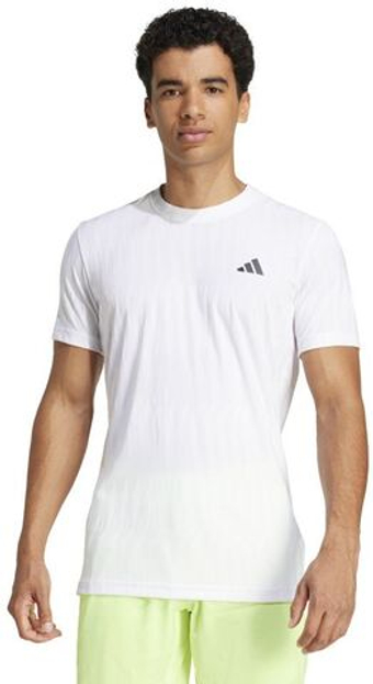 Мужская теннисная футболка Adidas Tennis Climacool+ AIRCHILL FreeLift - белый
