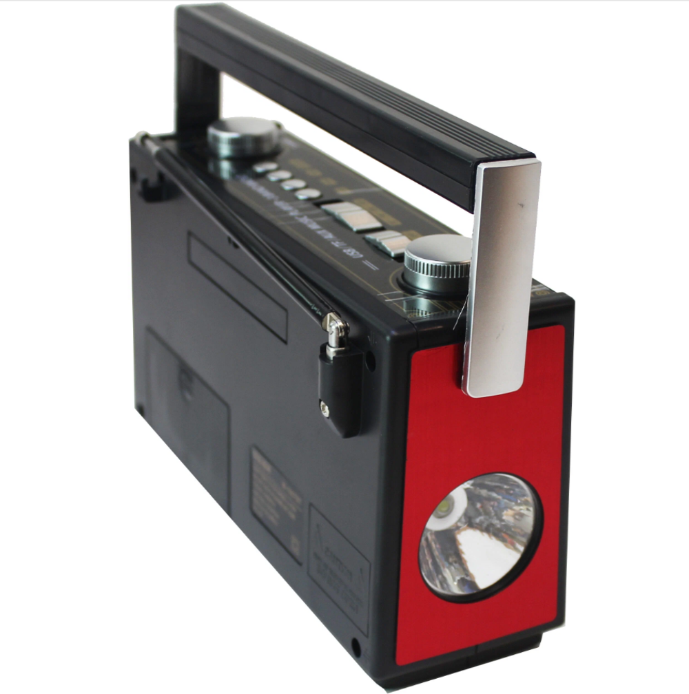 Радиоприемник с MP3 плеером, Bluetooth+фонарь Meier M-1927BT