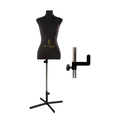 Манекен портновский Кристина, тип фигуры Груша, комплект Премиум, размер 44, цвет черный