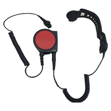 Hytera EBN09-P Гарнитура с костным преобразователем звука и большой кнопкой PTT