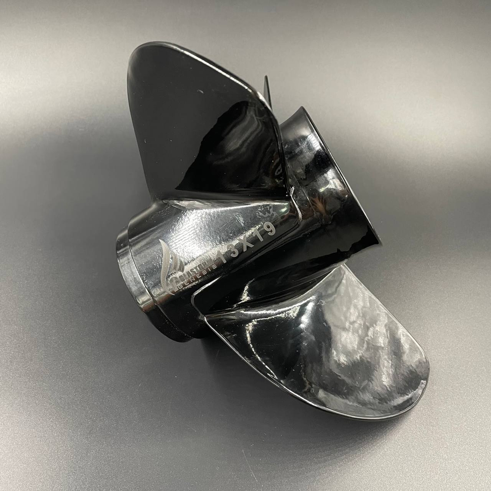 Гребной винт Suzuki DT75-DT140, DF60-DF70 (3x13x19) (Острая лопасть) (Polastorm Yanta)