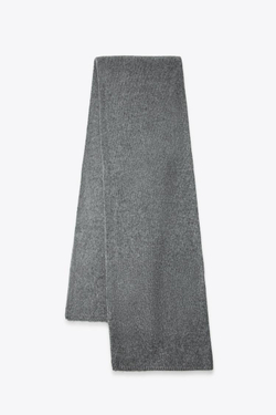 ZARA БАЗОВЫЙ ШАРФ, СЕРЫЙ