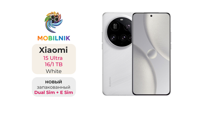 Xiaomi 15 Ultra 16/1 ТБ Белый