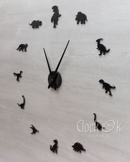 Настенные 3D часы Dino