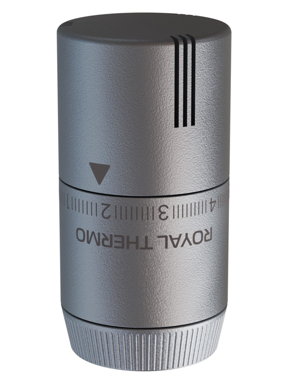 Термоголовка жидкостная Royal THERMO Design М30х1,5 серебро (RATHDN13015SS)