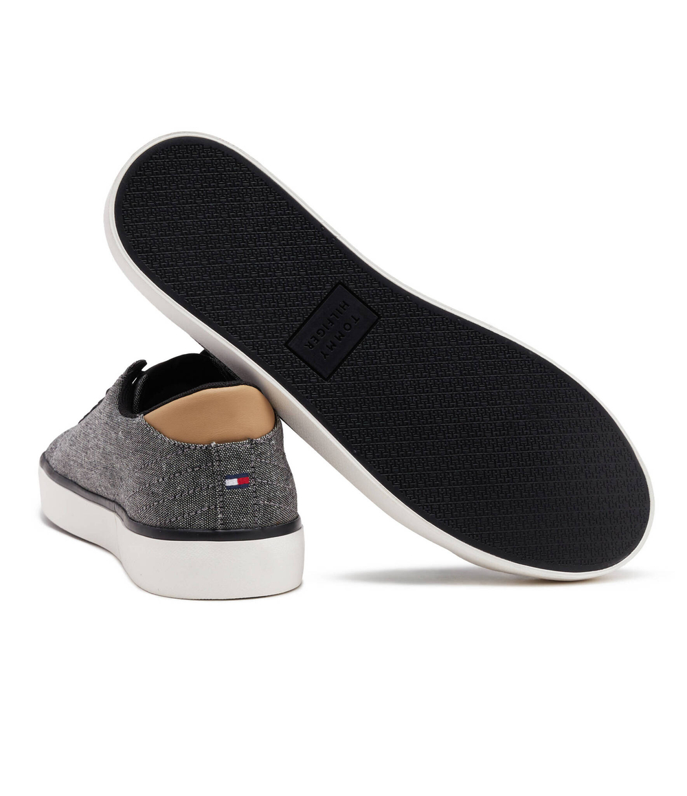 Кроссовки TH HI VULC LOW CHAMBRAY Tommy Hilfiger - графитовый(FM0FM04945)