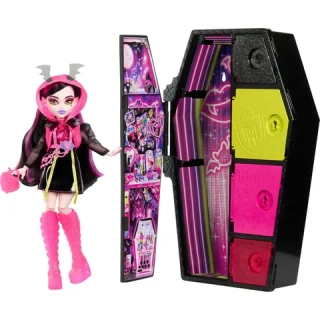 Кукла Monster High Draculaura в наборе Skulltimate Secrets Neon Frights