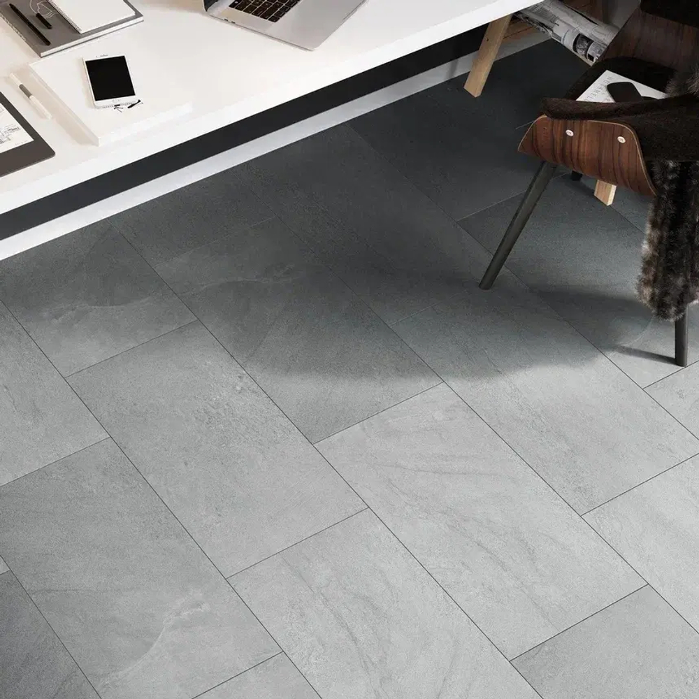 SPC Ламинат Invictus Maximus Tile Groovy Granite Steel
