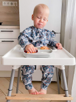 Двусторонний нагрудник Mjölk Лебеди