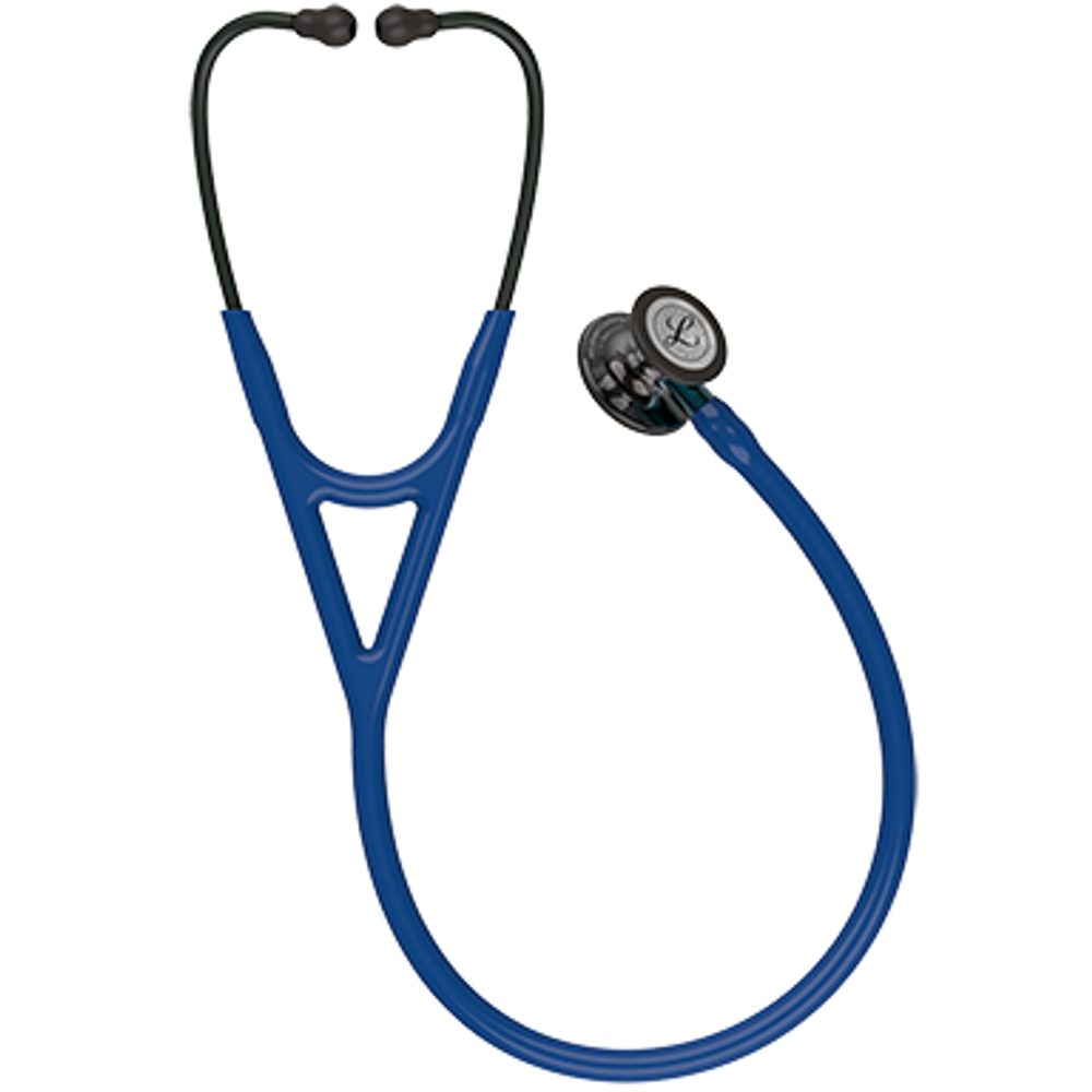 Стетоскоп Littmann Cardiology IV, небесно-голубой, черная акустическая головка, голубой ствол (6202)