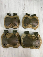 Комплект наколенники и  налокотники / мох /