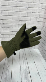 Тактические перчатки softshell олива