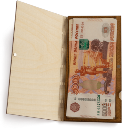 Купюрница без надписи Женская