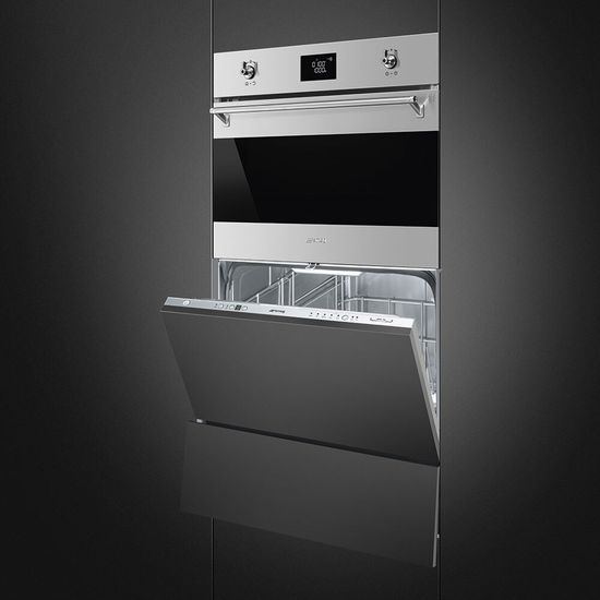 Электрический духовой шкаф Smeg SF4390MCX