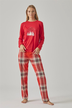 RELAX MODE - Женская пижама с брюками - 10791