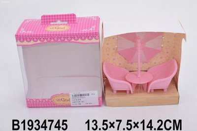 Набор мебели, коробка VC011