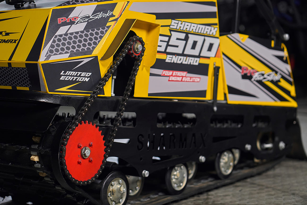 Мотобуксировщик SHARMAX S500 1450 HP18 Enduro