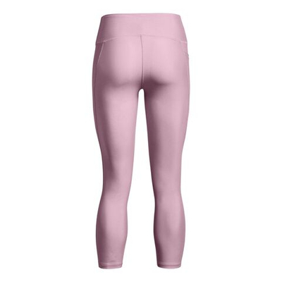 Женские теннисные брюки Under Armour Heatgear Hi Ankle Tight Women - Pink