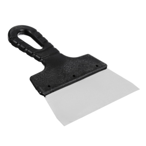 Шпатель металл (нерж) пластиковая ручка 150 мм РОКОТ (100шт/кор)